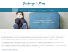 Tablet Screenshot of pathwaystohome.org